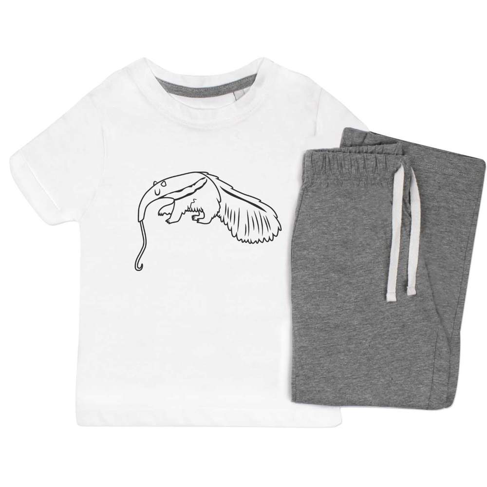 'Anteater' Kids Nightwear / Pyjama Set (KP000818)