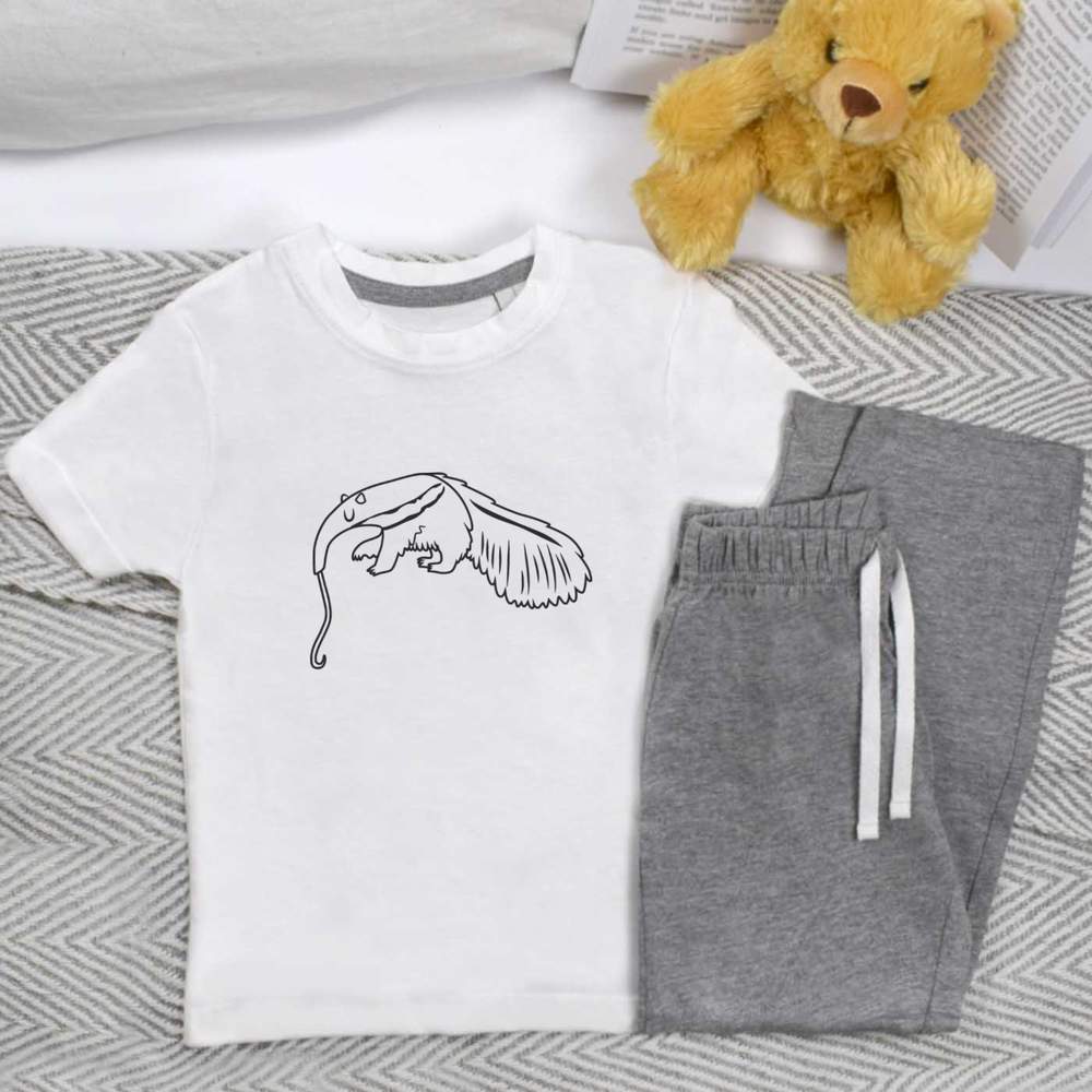 'Anteater' Kids Nightwear / Pyjama Set (KP000818)
