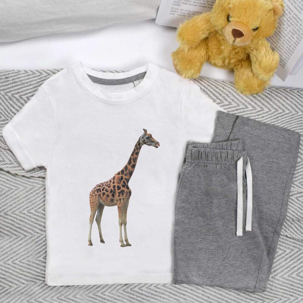 'Giraffe' Kids Nightwear / Pyjama Set (KP041789)