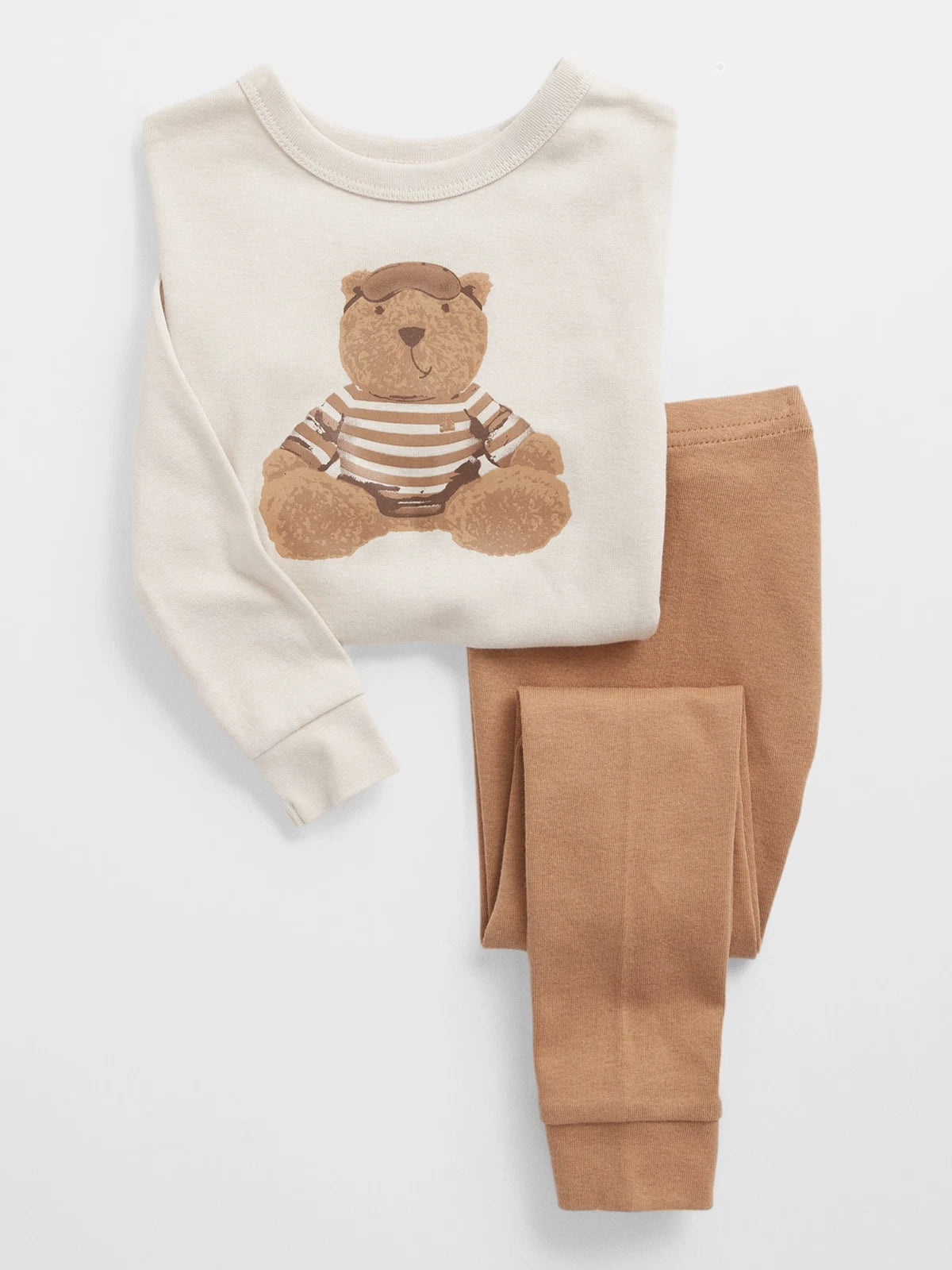 New babyGap 100% Organic Cotton Brannan Bear PJ Set 3 4 5 6