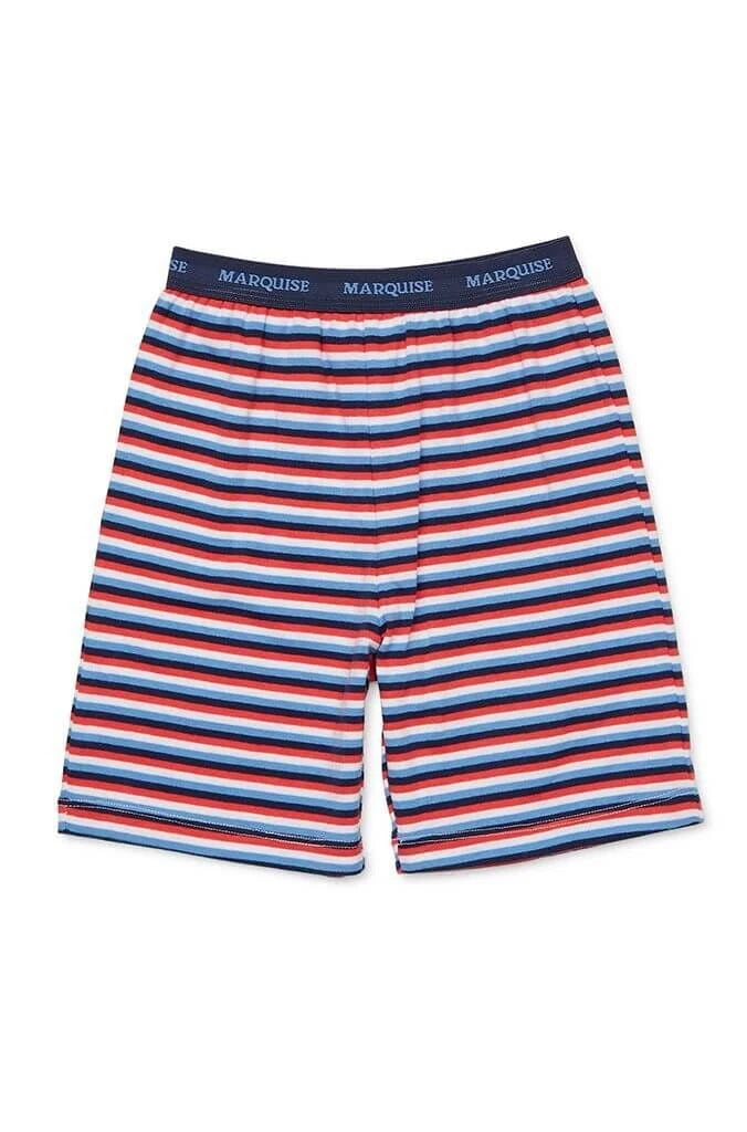 Boys Size 1 Marquise Grey Pirate Summer Short Sleeve Cotton Pyjama Set