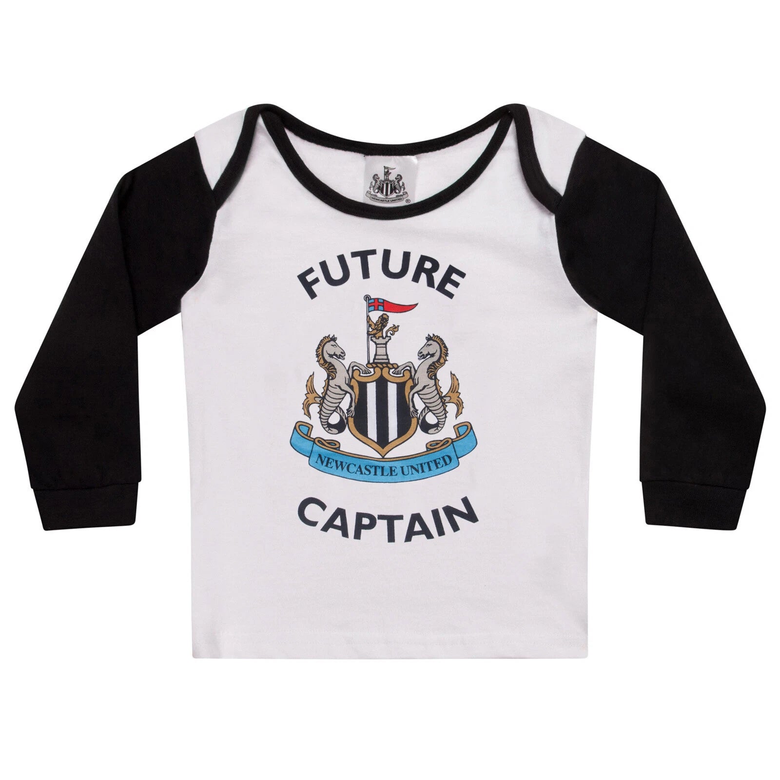 Newcastle United Baby Pyjamas Long Boys Kids Official Football Gift