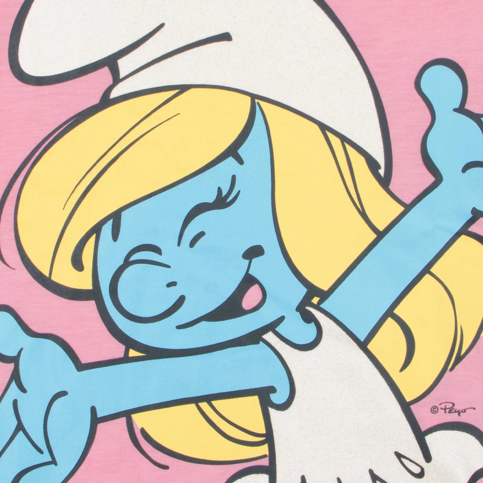 The Smurfs Pyjamas | Girls Smurfette Pyjamas | Long Sleeve Girls Pjs | Smurf Pjs