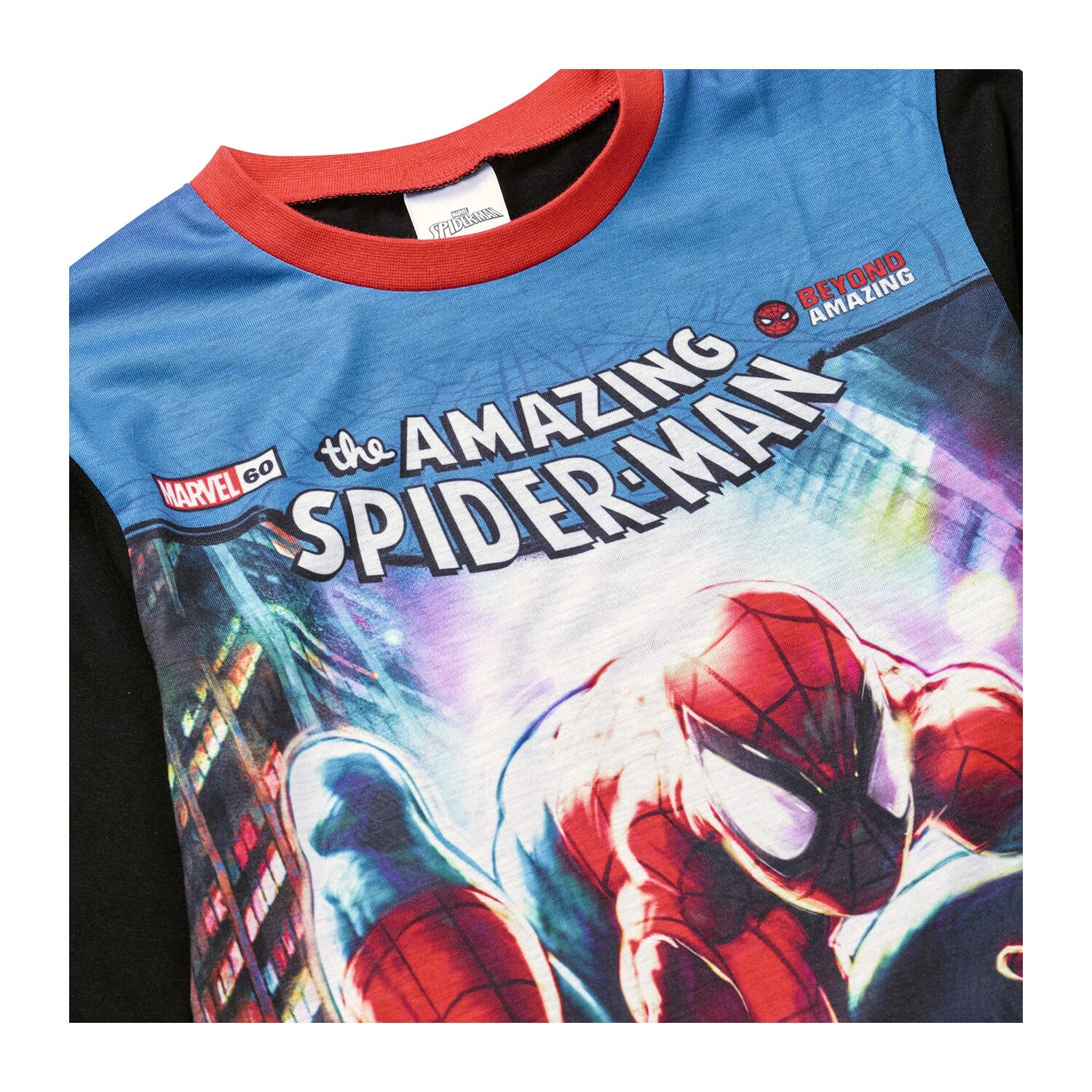 Spiderman Boys Long Pyjamas, PJs Ages 2 Years to 12 Years