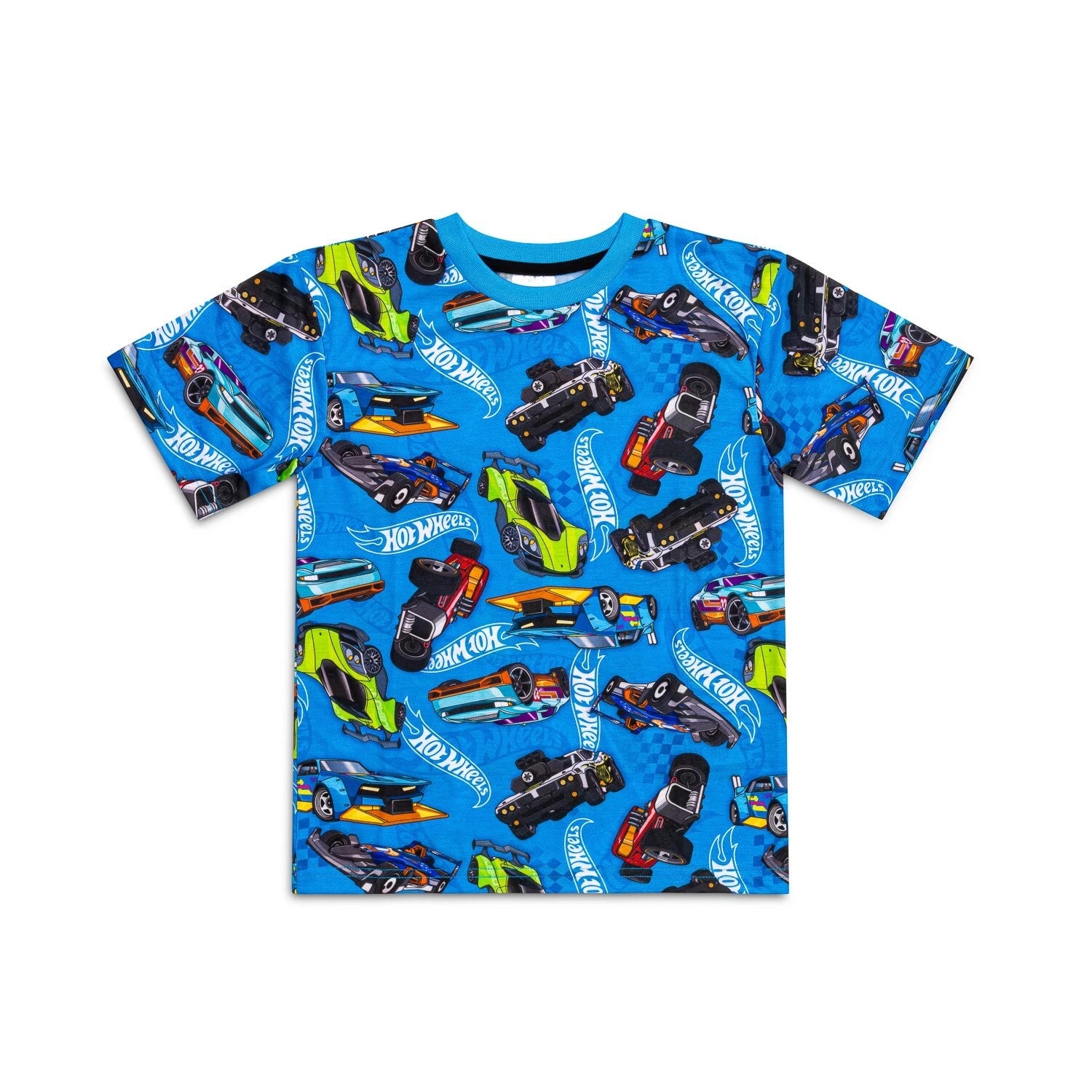 Hot Wheels Boys Short Pyjama Set | 100% Cotton Summer Sleepwear | Car Gift