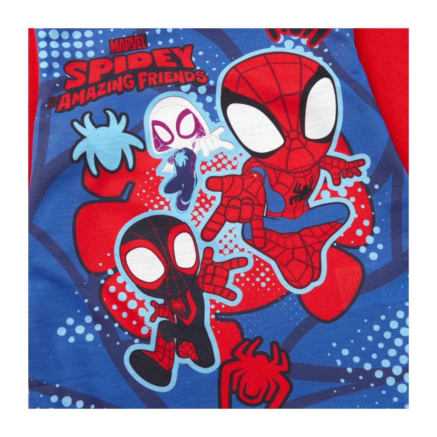 Spidey & His Amazing Friends Pyjamas | Boys Long PJ Set | Spiderman Pjs For Boys