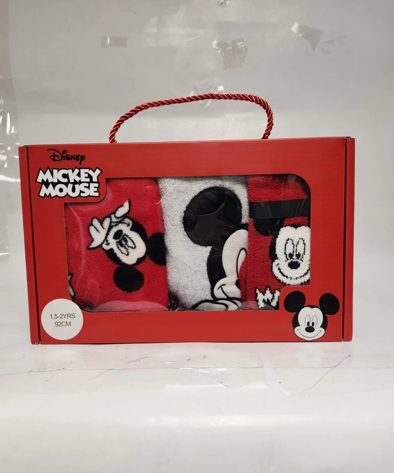 Disney Mickey Mouse Boys' Pyjama Set with Socks Comfortable Sleepwear