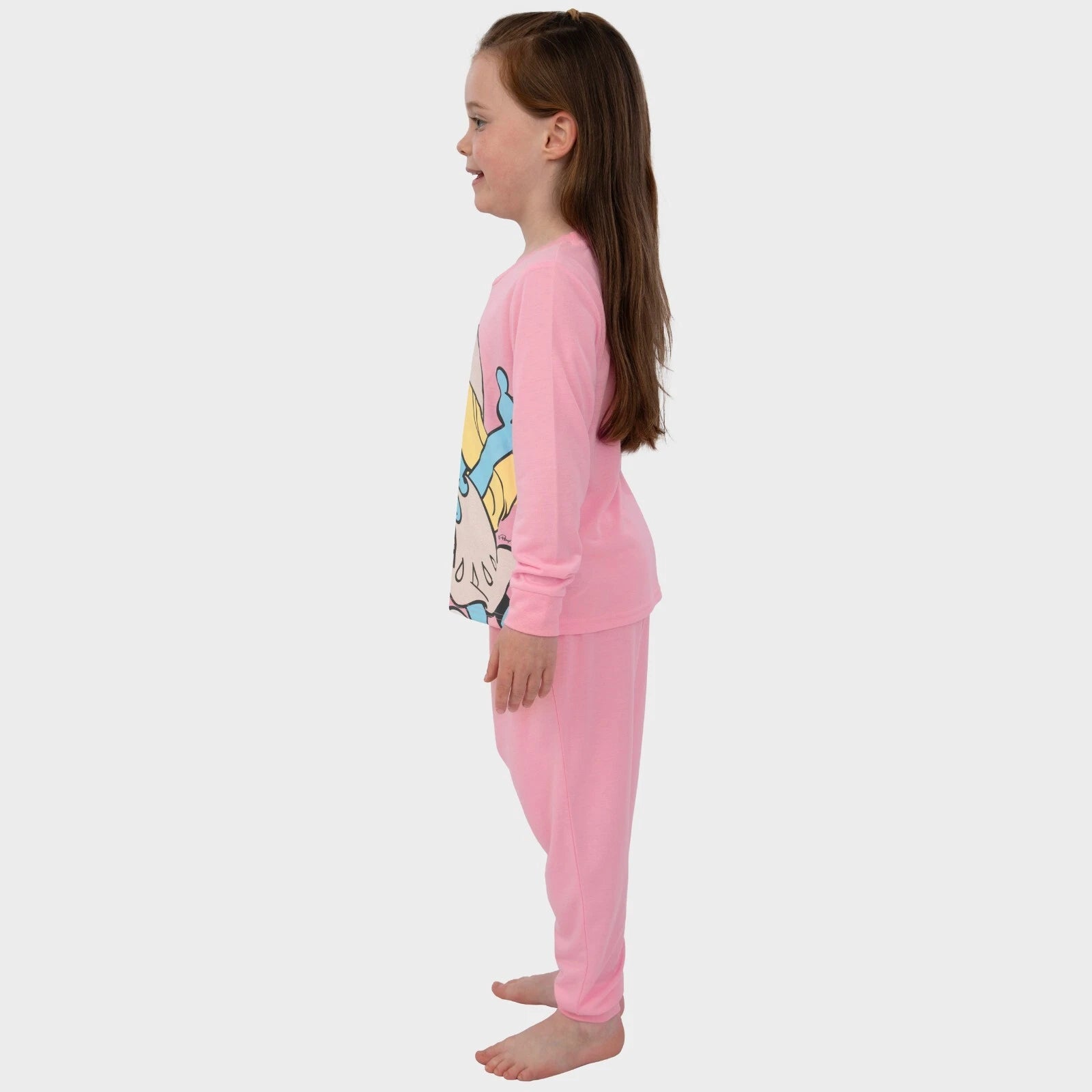The Smurfs Pyjamas | Girls Smurfette Pyjamas | Long Sleeve Girls Pjs | Smurf Pjs