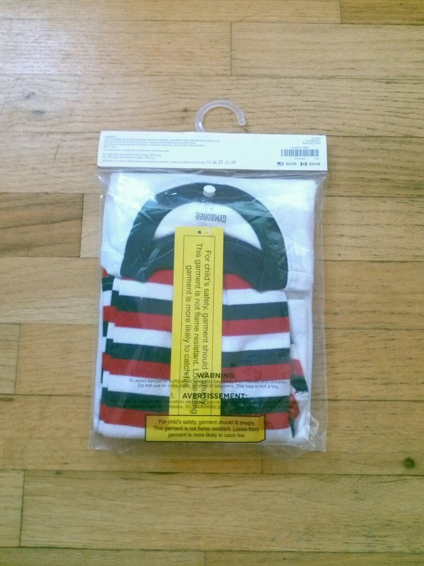 Nip GYMBOREE Toddler Infant BOYS pajama set ALL AMERICAN & AWESOME