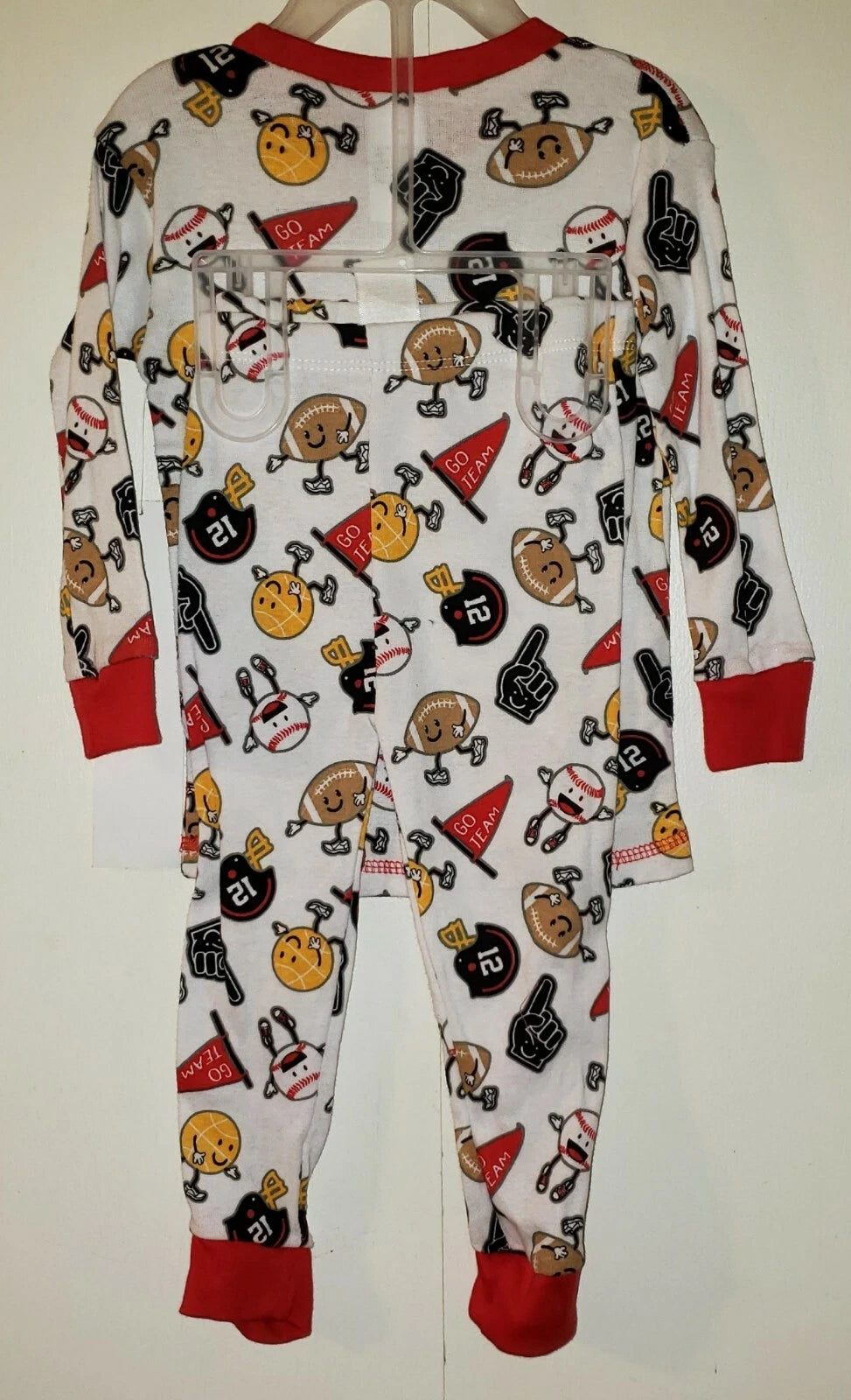 Swiggles 2-piece Long-Sleeve Sports Pajama Set Infant Boys