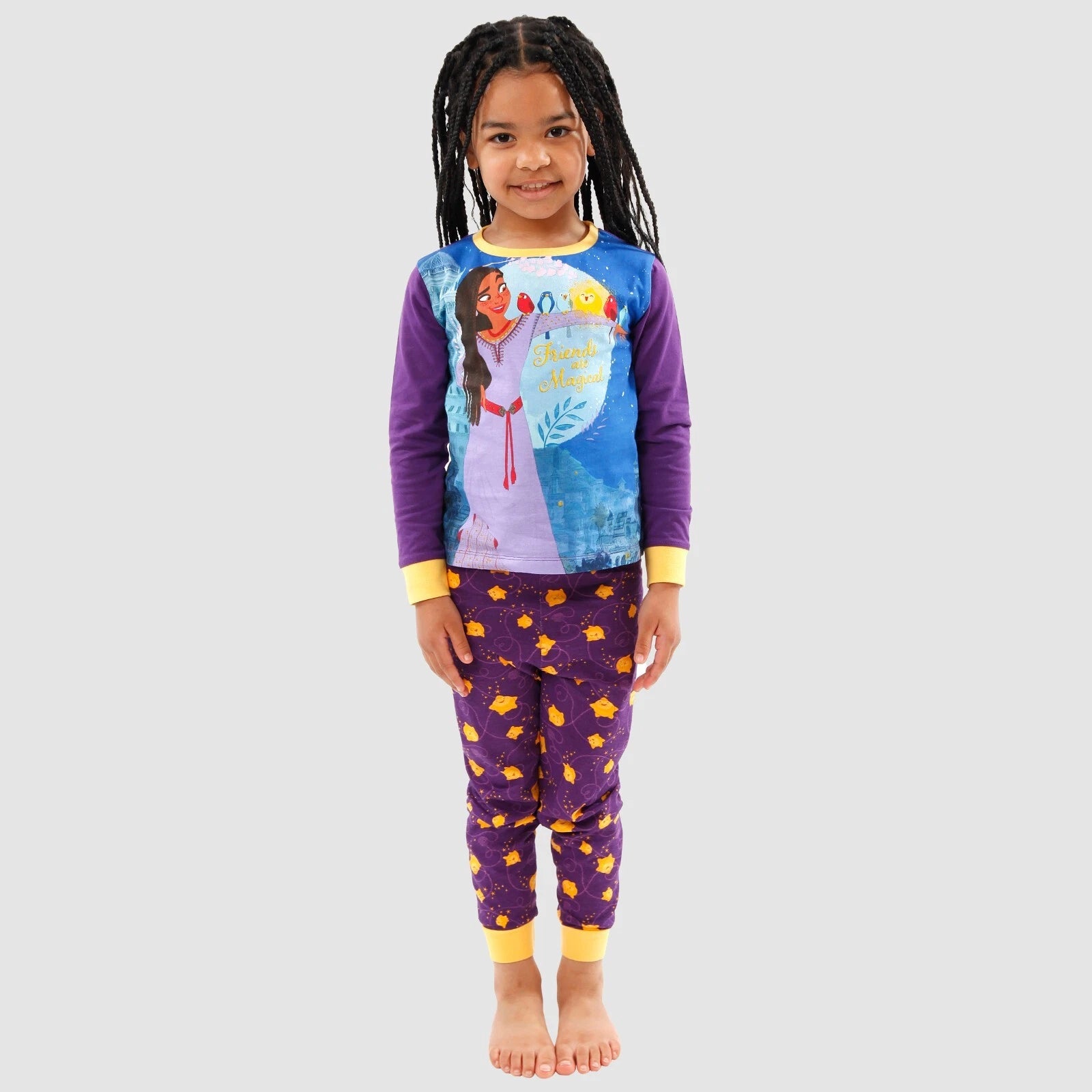 Disney Wish Pyjamas | Wish Pyjama Set For Girls | Kids Disney PJs