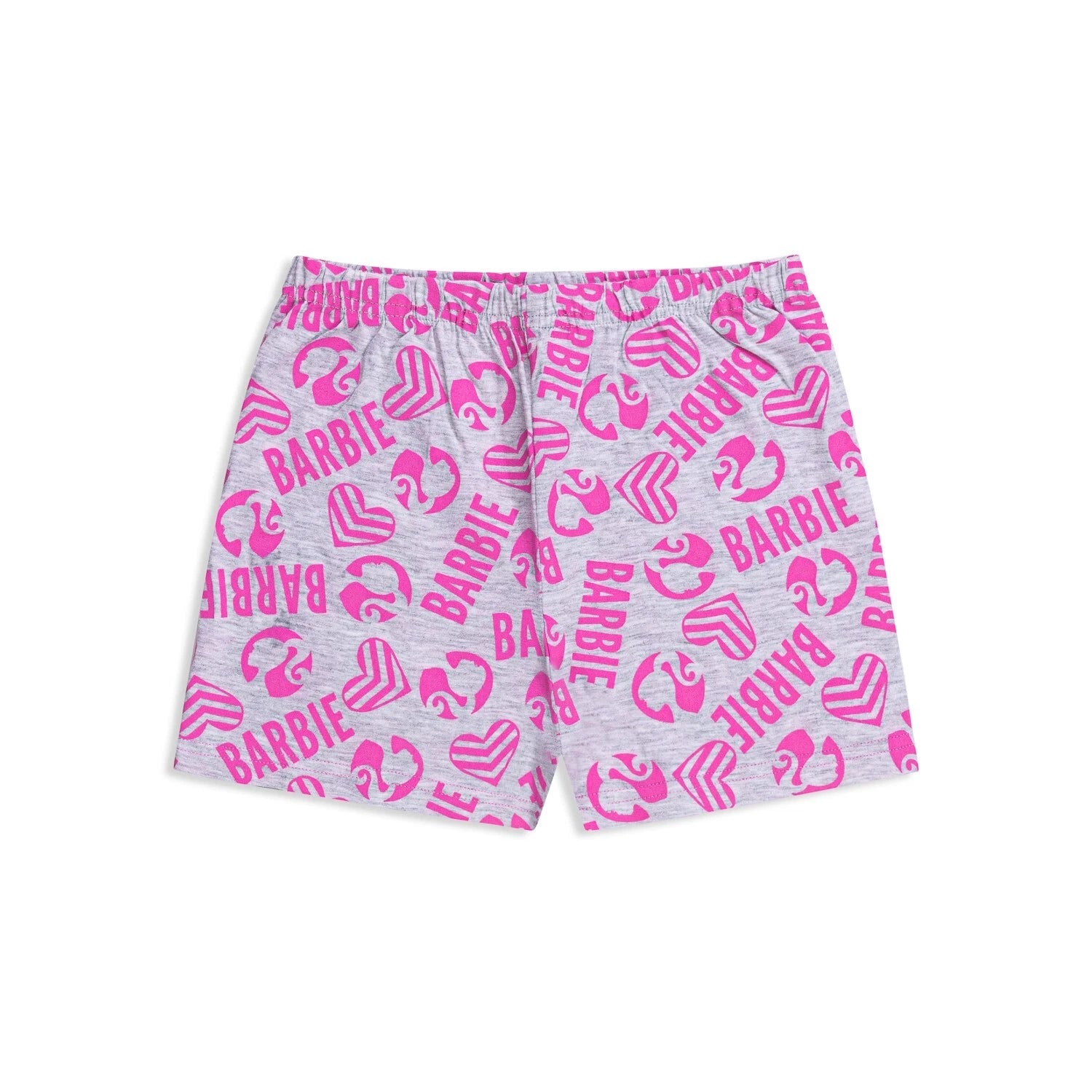 Barbie Girls Cotton Short Pyjamas Sleepwear Set, Girls Barbie Gifts