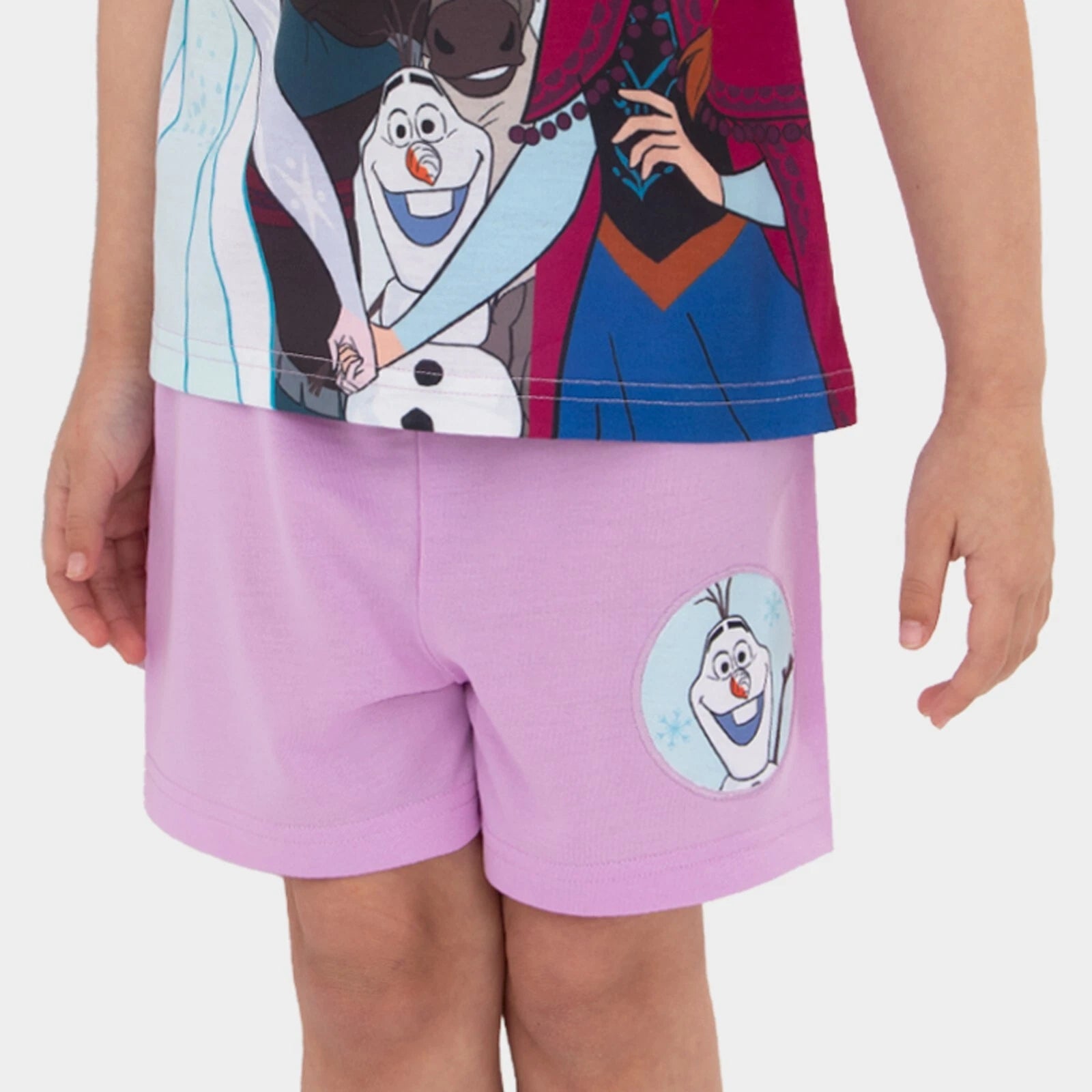 Disney Frozen Short Pyjamas | Disney Nightwear for Girls | Anna and Elsa Pjs