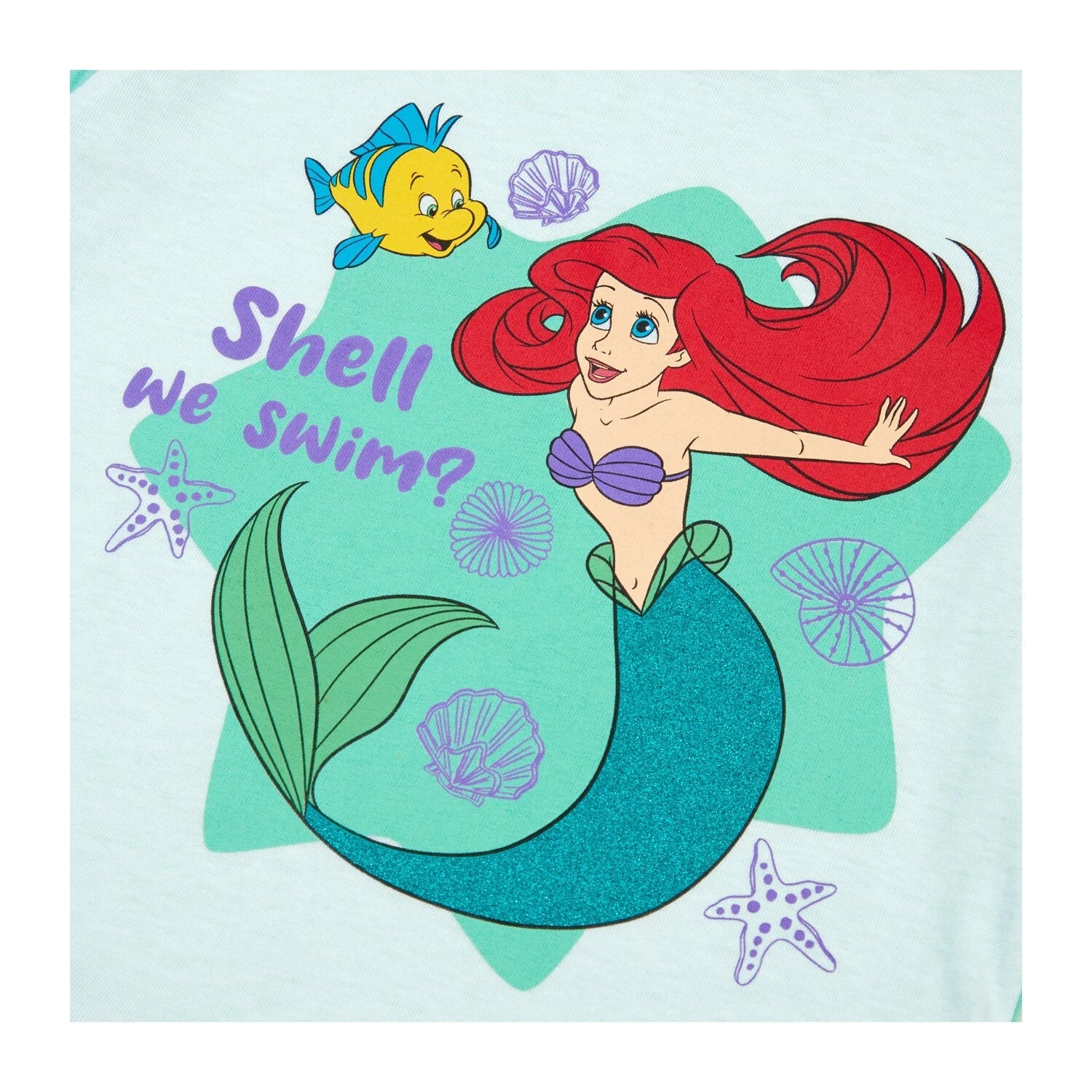 Disney Little Mermaid Pyjamas for Girls | Ariel Pjs | Mermaid Costume for Girls