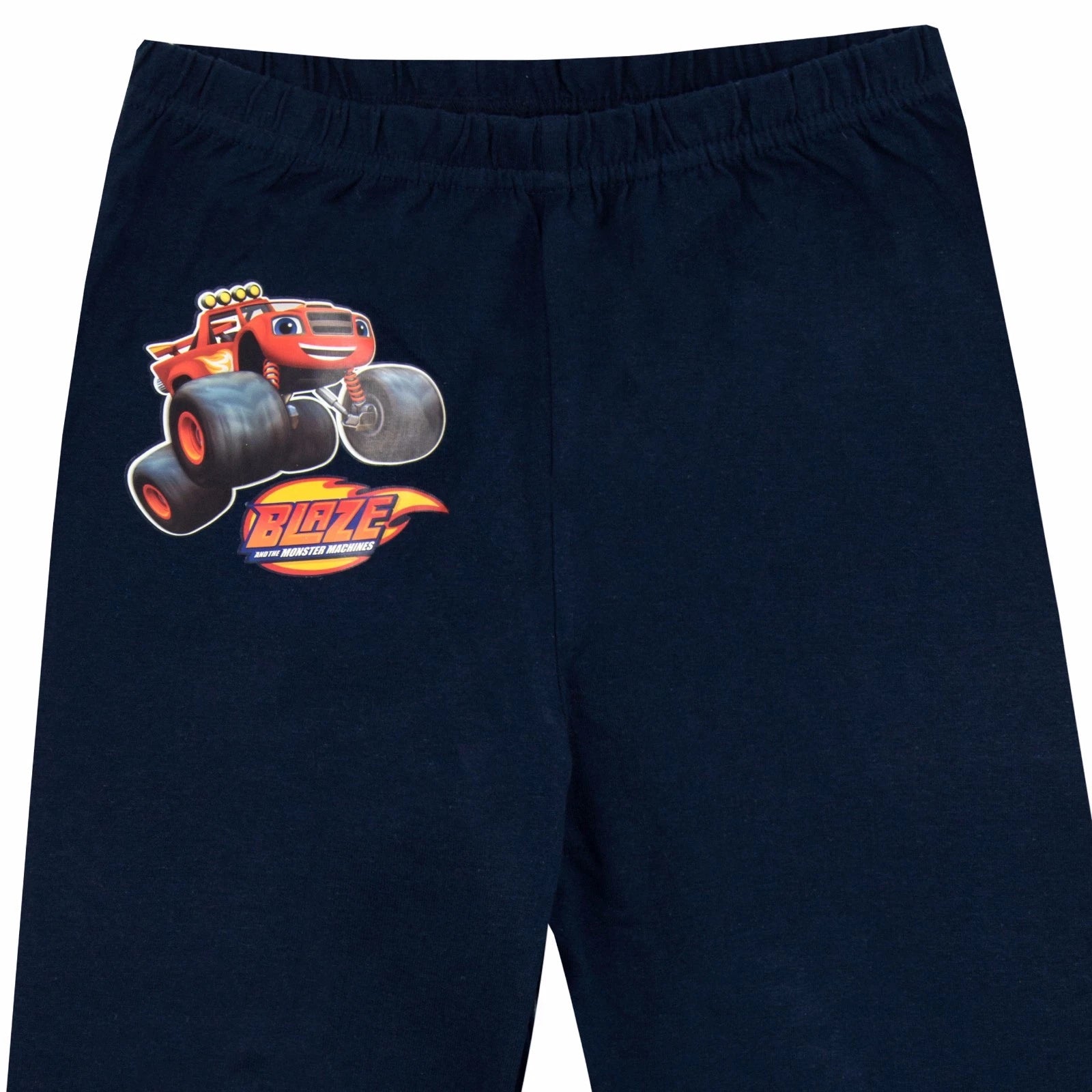 Boys Blaze and the Monster Machines Pyjamas Matching PJs Nightwear Set Navy Blue