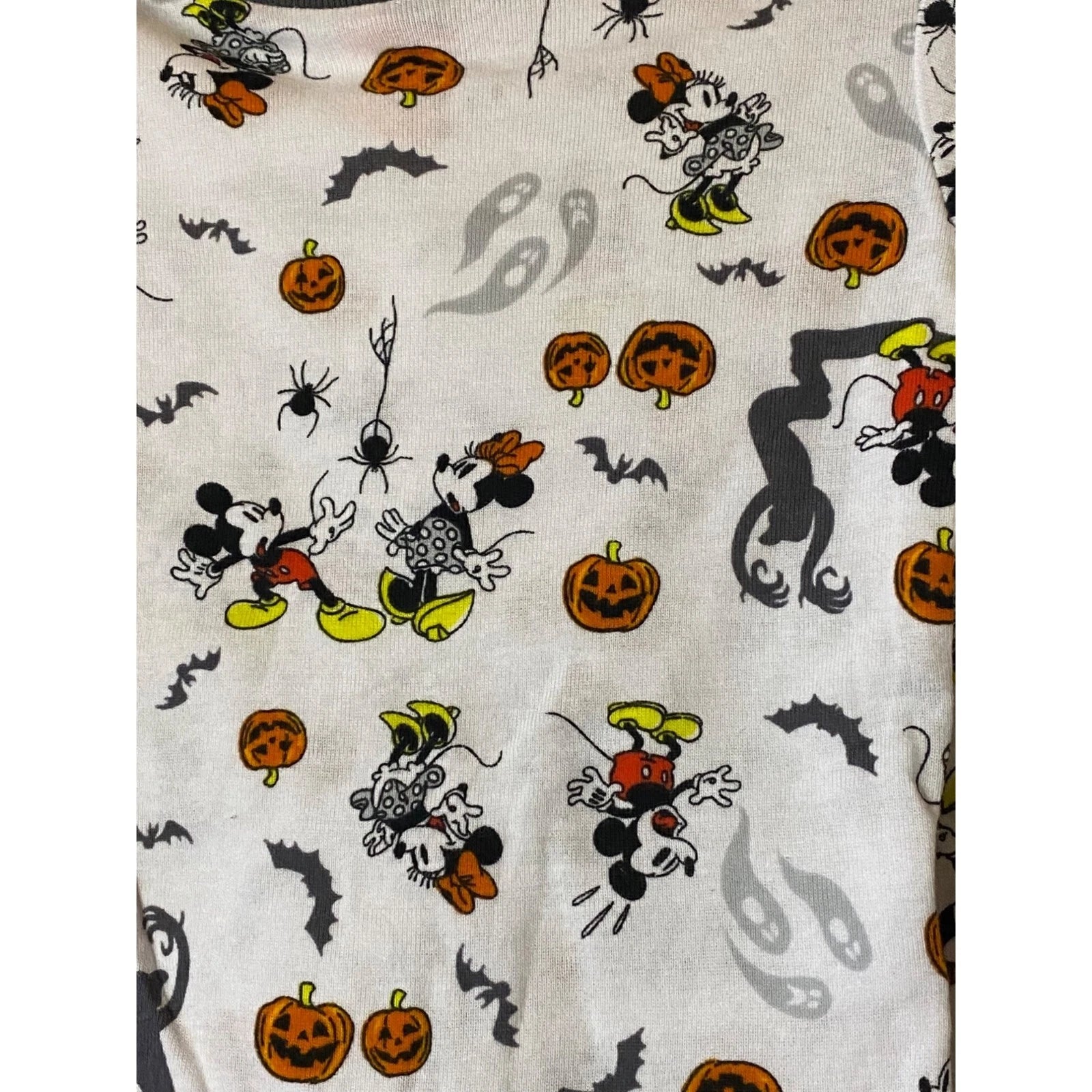 Mickey Minnie Mouse Halloween PJs Kids Unisex Disney Family Sleep Snug