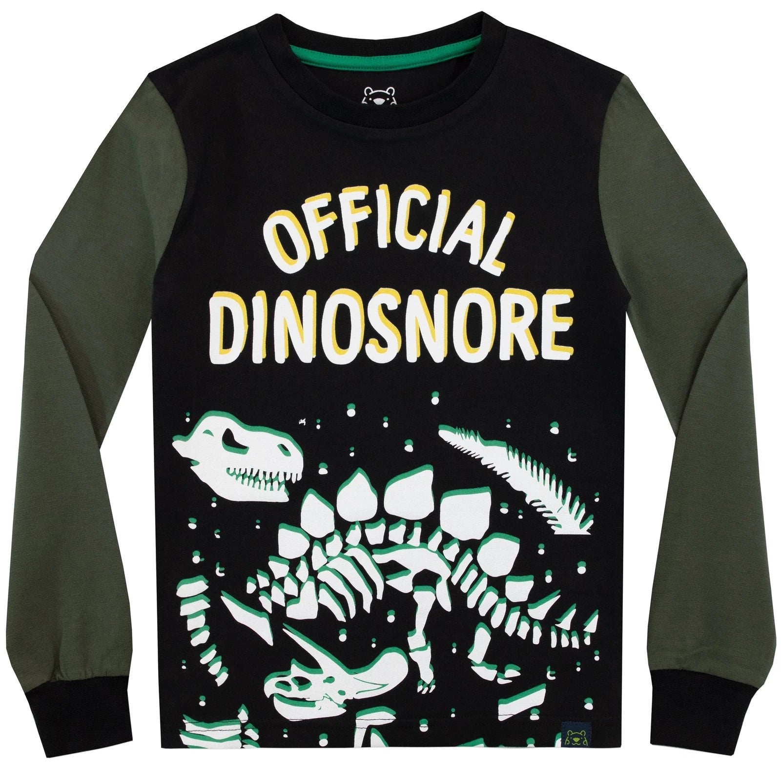 Dinosaur Snuggle Fit Pyjamas Kids Boys 3 4 5 6 7 8 9 10 Years Long Sleeve PJs