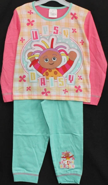 IN THE NIGHT GARDEN Girl's Pyjamas / UPSY DAISY PJs Sizes 12 Months - 4 Years