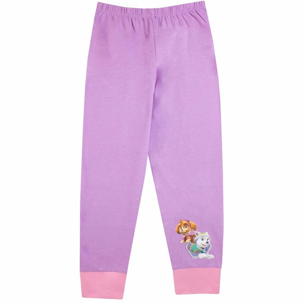 Paw Patrol Pyjamas Kids Girls 4 5 6 7 Years PJs Long Sleeve Baby Pink Purple Set