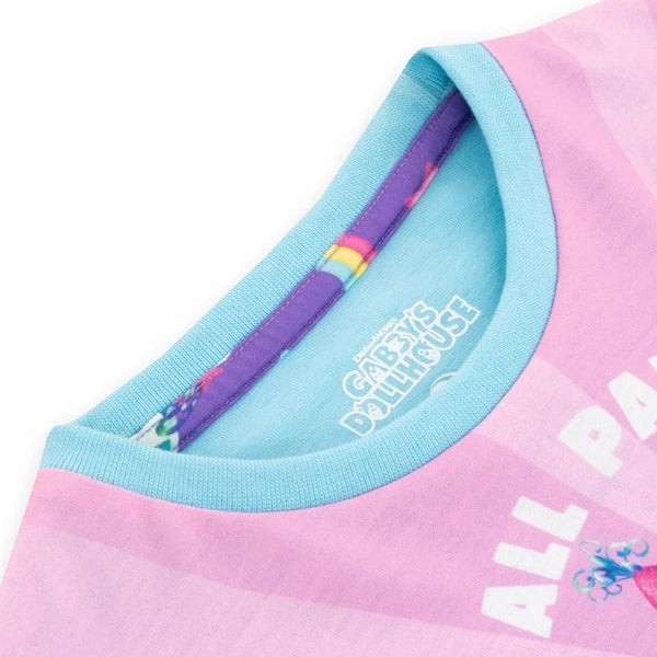 Gabbys Dollhouse Pyjama Set | Girls Short Pyjamas | Gabbys Dollhouse Pjs