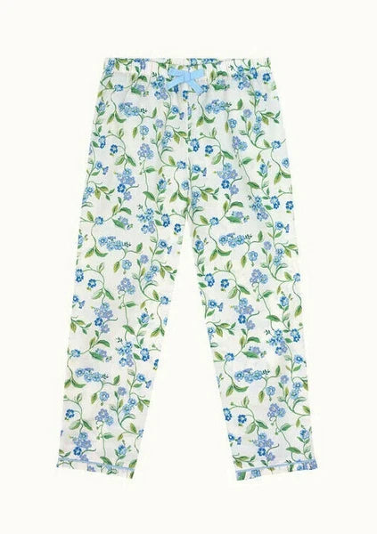 Cath Kidston Girls Light Forget Me Not Long Sleeve Woven PJs RRP £30