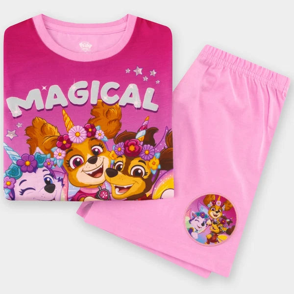 PAW Patrol Pyjamas | Girls Short Pyjamas | Liberty, Everest & Skye Pjs For Girls