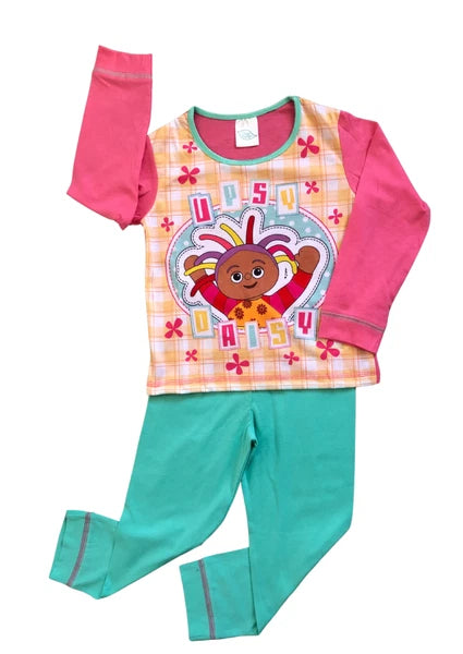 Girls In The Night Garden ITNG Upsy Daisy Pink Pyjamas CBeebies Cartoon Size