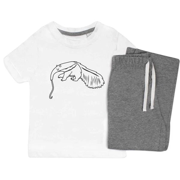 'Anteater' Kids Nightwear / Pyjama Set (KP000818)