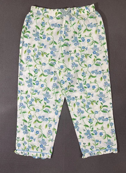 Cath Kidston Girls Light Forget Me Not Long Sleeve Woven PJs RRP £30