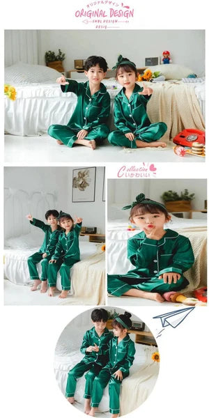 1Set Spring Children's Clothing Sets LongSleeved Pants Clothes Kids Pajamas Set