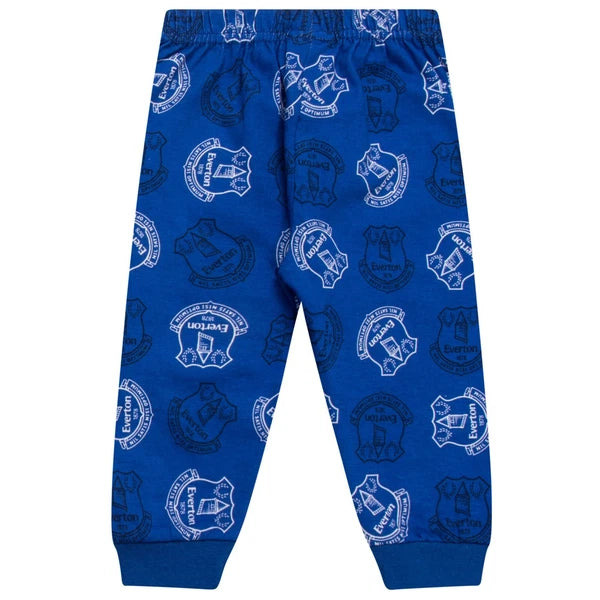 Everton FC Baby Pyjamas Long Boys Kids Official Football Gift