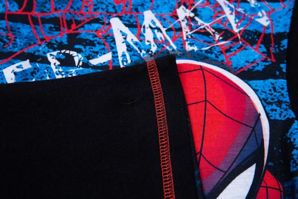 Marvel Spiderman Boys Pyjamas, Short Summer Pyjamas Pjs, Official Merchandise
