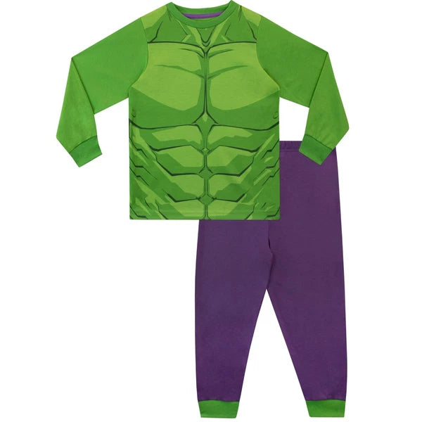 Avengers Pyjamas 2 Pack Kids Boys 2-10 Years Loungewear PJs Pyjama Set PJs Set