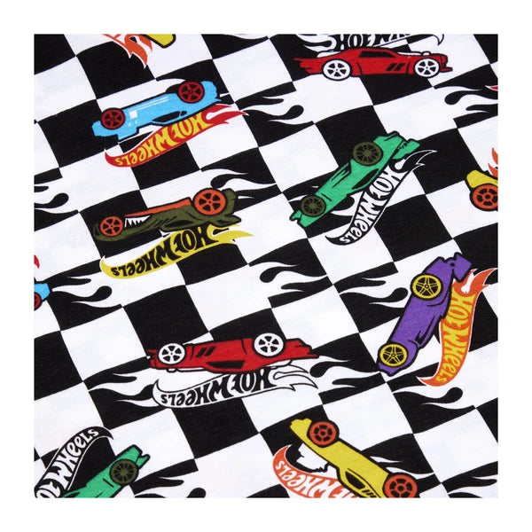 Hot Wheels Boys Pyjamas Racing Car Pjs Set, Official Hot Wheels Merchandise