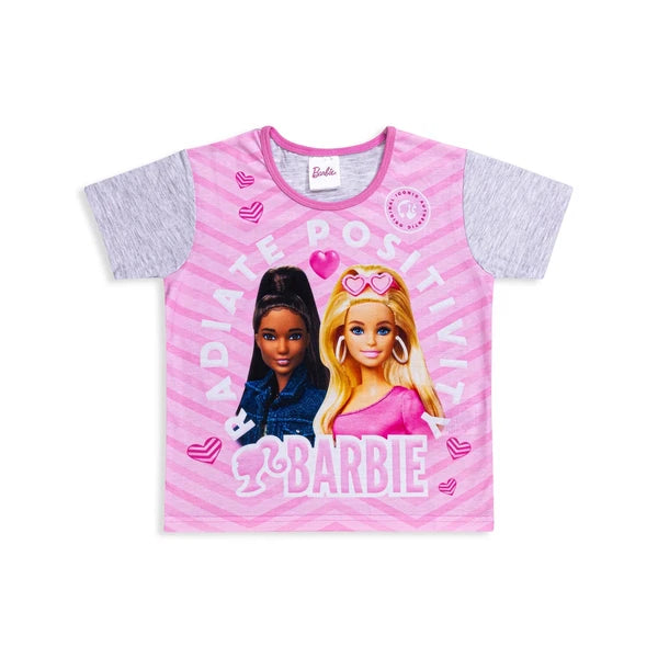 Barbie Girls Cotton Short Pyjamas Sleepwear Set, Girls Barbie Gifts