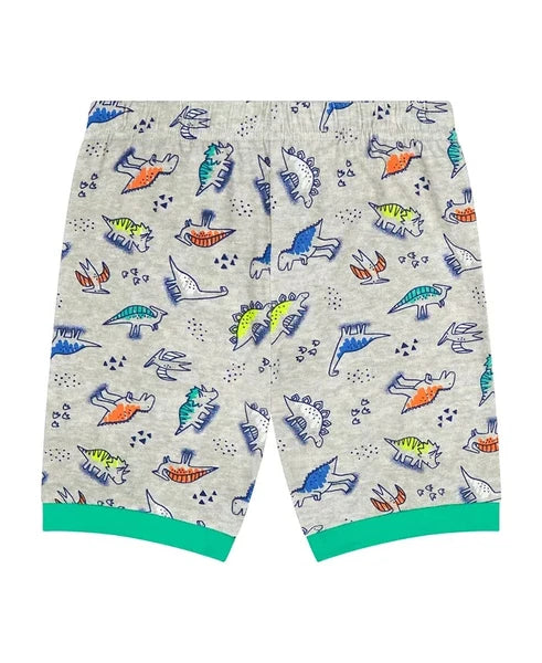 MAX & OLIVIA Baby Dinosaur Snug Fit Pajama, 3 Piece Set Green/ Gray PICK SIZE