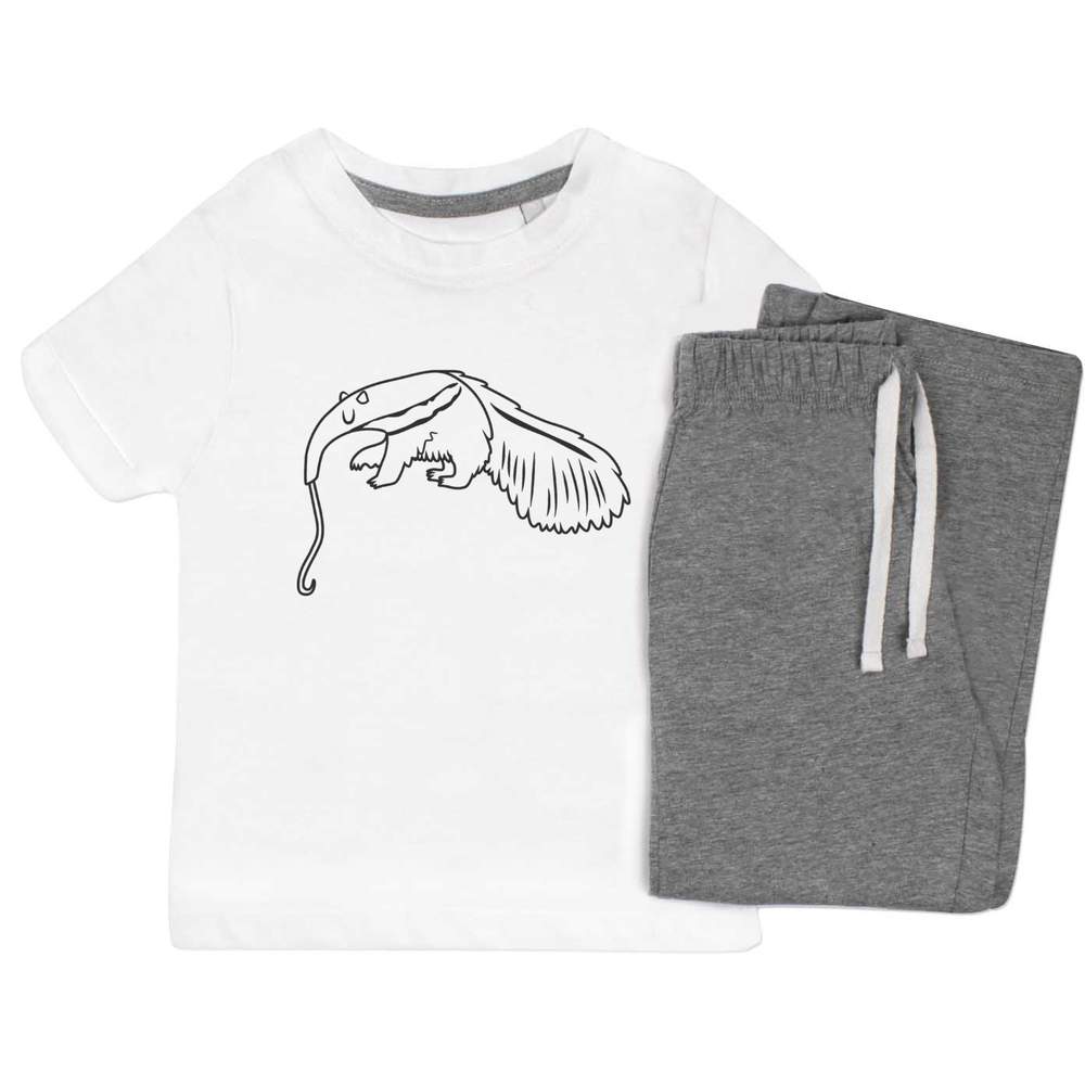 'Anteater' Kids Nightwear / Pyjama Set (KP000818)