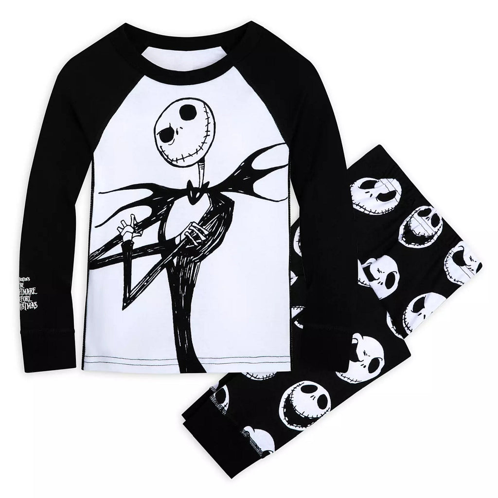 Disney Jack Skellington Boy's Girl's Nightmare Before Christmas Pajama Set