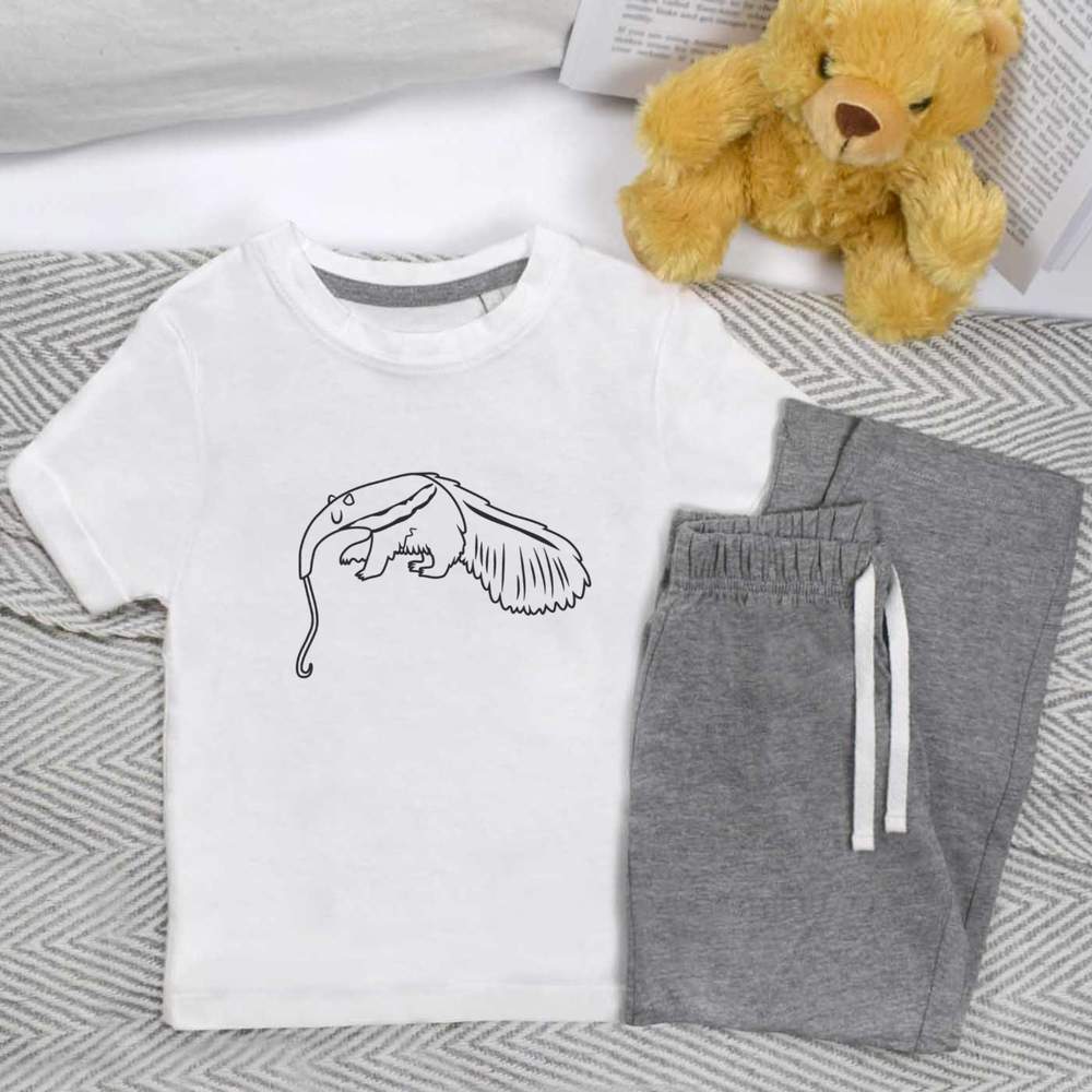 'Anteater' Kids Nightwear / Pyjama Set (KP000818)