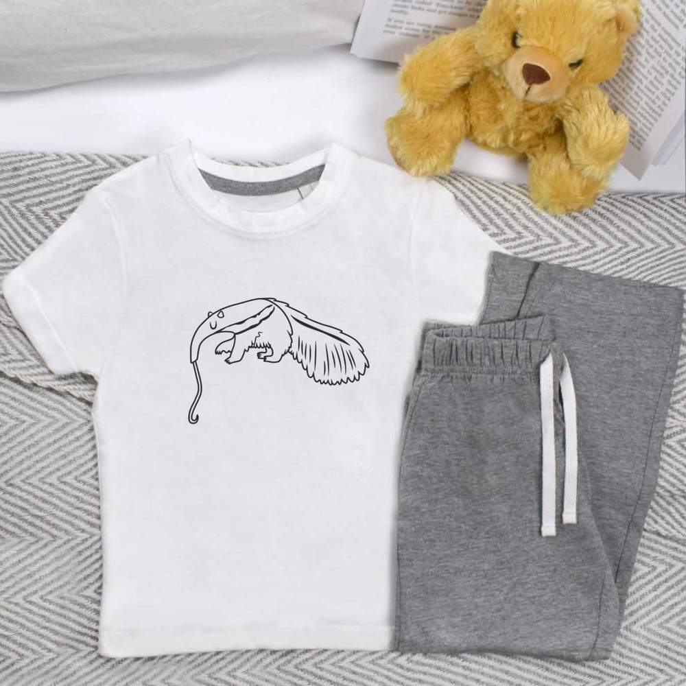 'Anteater' Kids Nightwear / Pyjama Set (KP000818)
