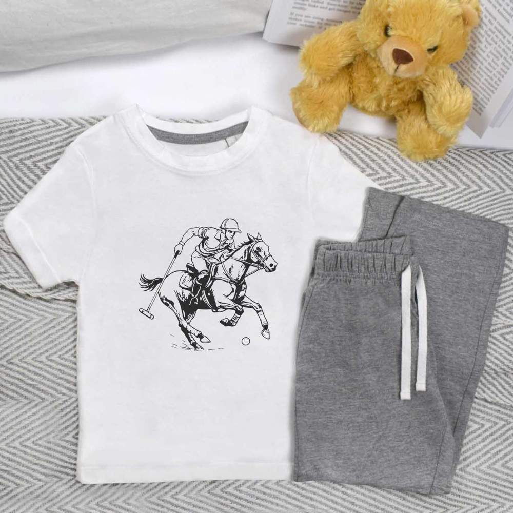 'Polo Game' Kids Nightwear / Pyjama Set (KP054207)