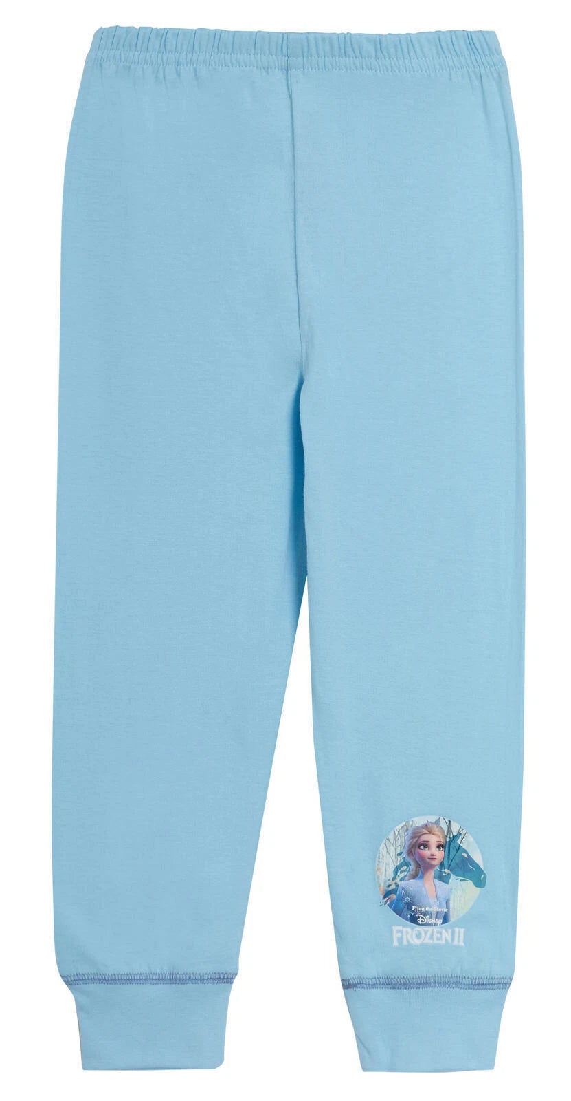 Girls Frozen Pyjamas Elsa PJs Size 2-8 Years Blue Long Sleeved Trouser Disney