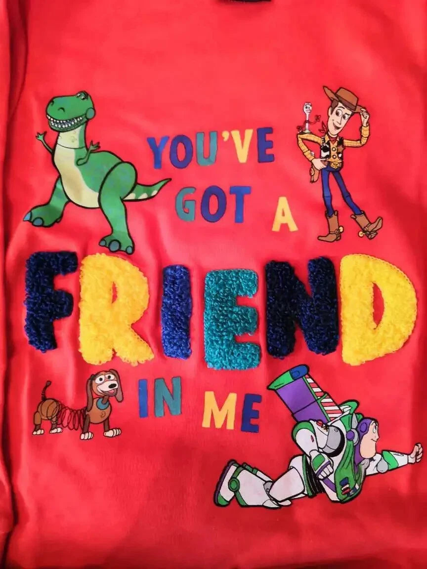 Disney Toy Story Kids Boys Pajama Set Pyjamas Pjs Top & Bottoms Nightwear 3/5 Yr