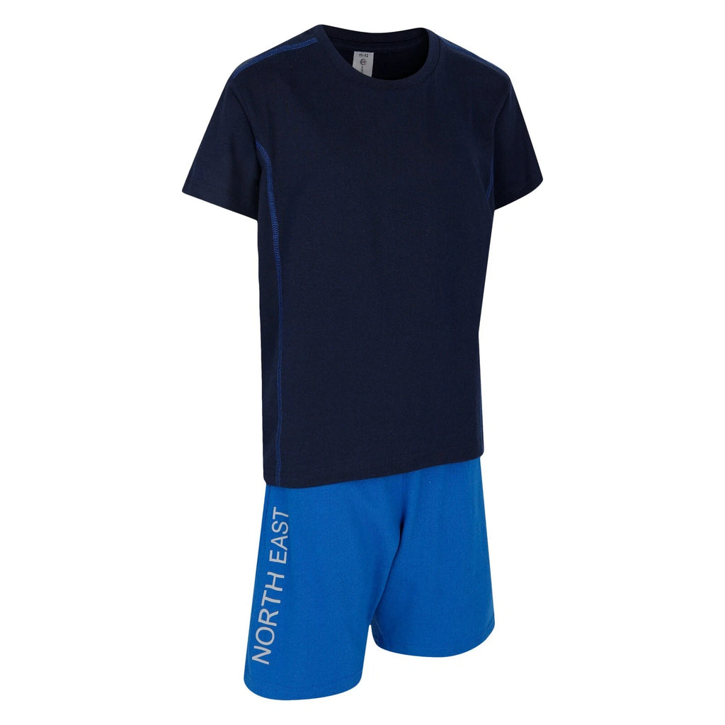 Boys 2 Pack Short Pyjamas Nightwear PJ Sets Twin Pack 9 to 16 Years #NorthEast