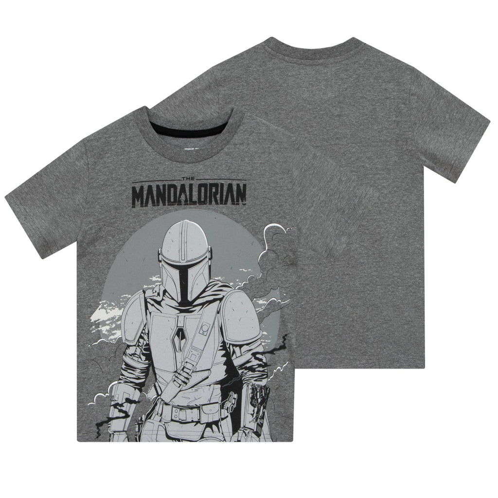 Boys Star Wars Pyjamas | Kids The Mandalorian Short Pyjamas | Kids Mando PJs