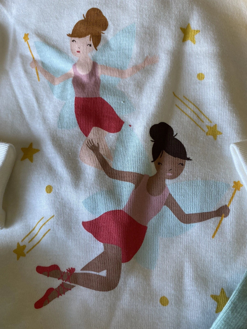 OLD NAVY Aqua Fairy Princess Pajama Set Toddler Girl. NEW WITH TAG.