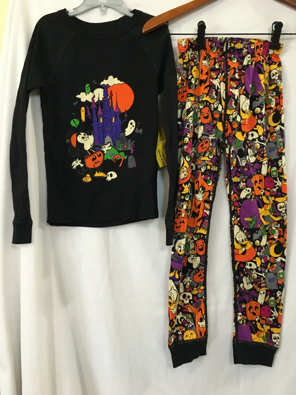 New Disney Store Mickey Mouse & Friends Halloween Pajama Set for Boys U pick
