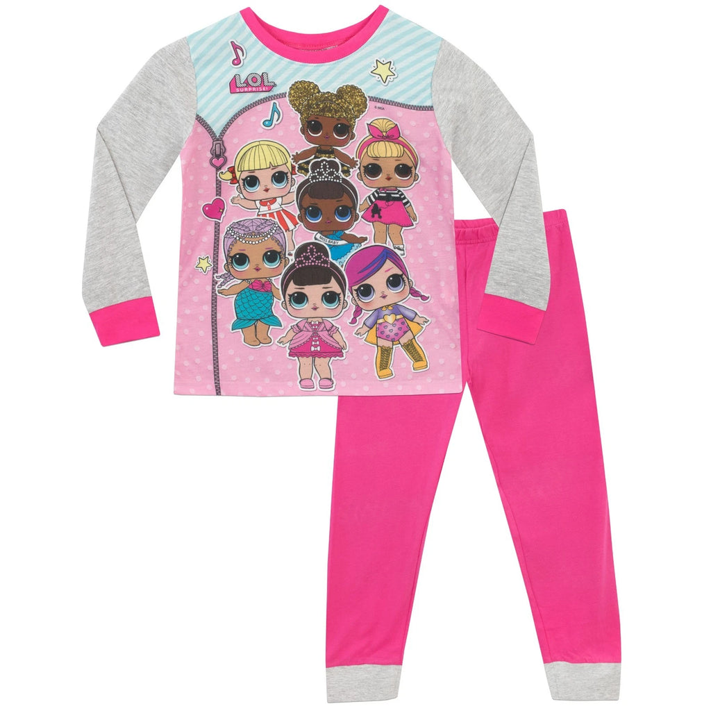 LOL Surprise Pyjamas Toddlers Kids Girls 3 4 5 6 7 8 9 10 Years PJs Long Sleeve