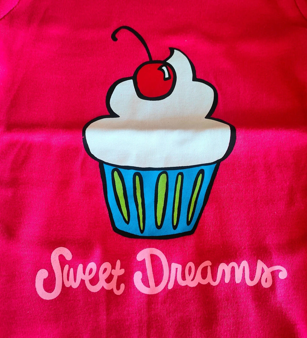 Lazyone Kids Girls Pyjama Set Summer Short Sleeve PJ Set Nightwear Cotton D174