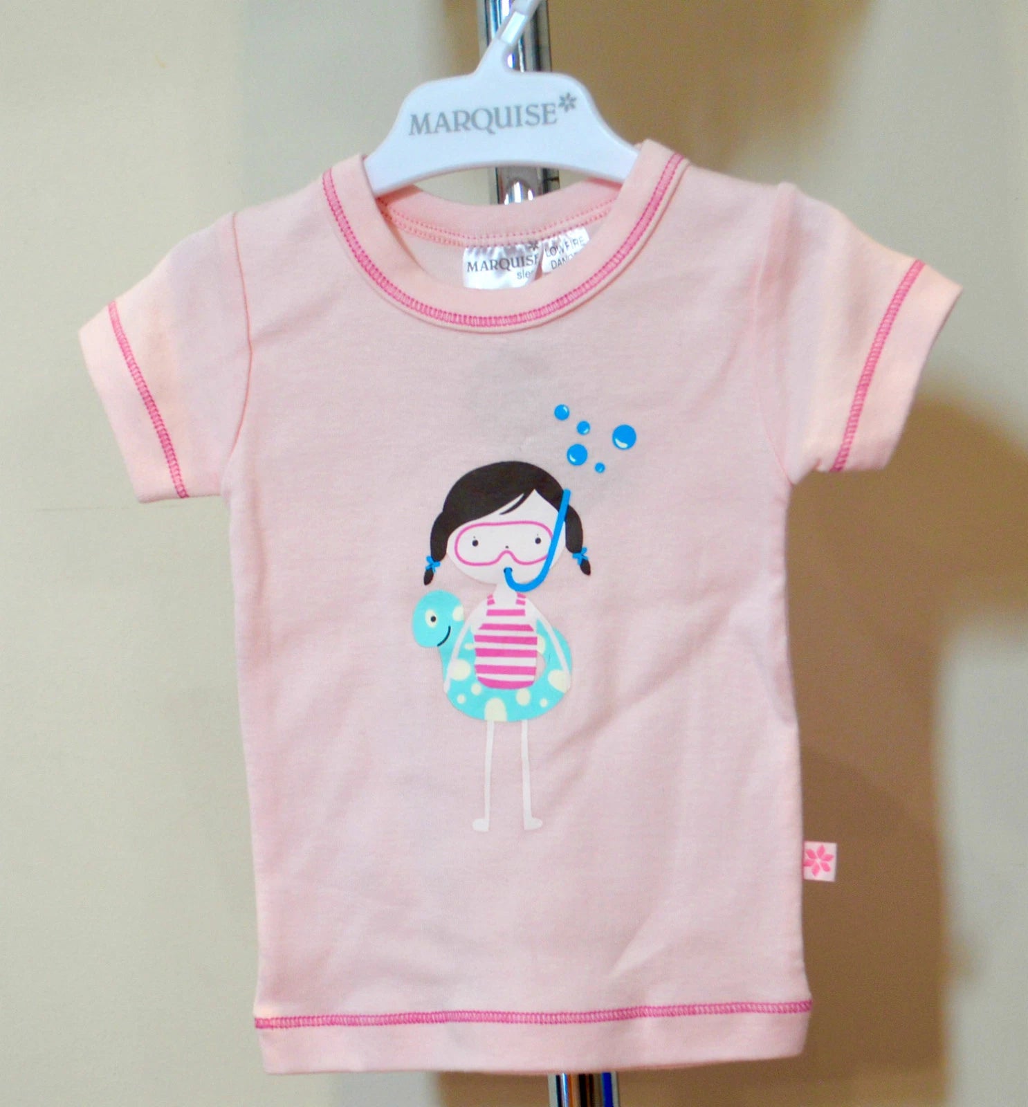 Marquise Girls Printed Pyjama Sets - SIZE - 0 & 00 - NEW